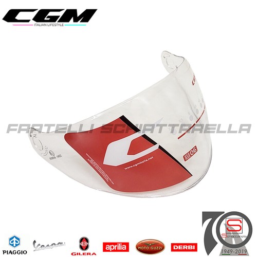 Visiera lunga trasparente - visiera,