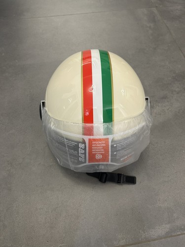 Casco demi jet con - demi-jet, doppia