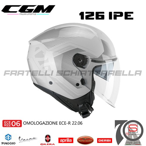 Casco demi jet - cgm, 126