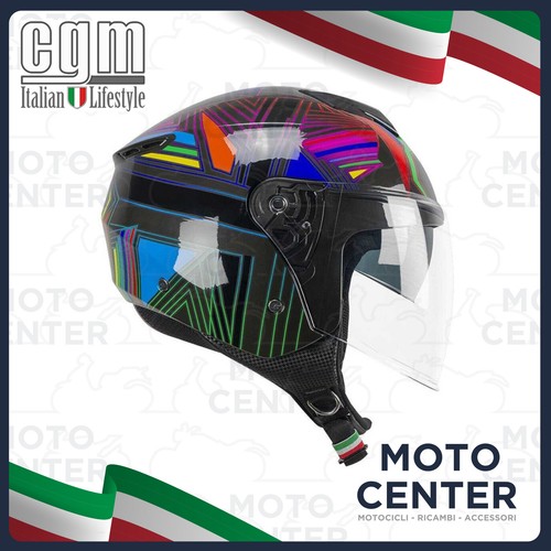 Casco demi jet cgm 126s - demi,