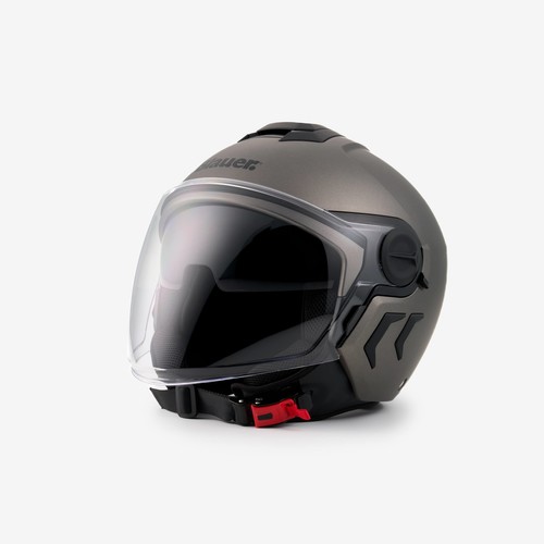 Casco jet doppia visiera - doppia,