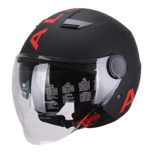 Casco moto design - casco, nero